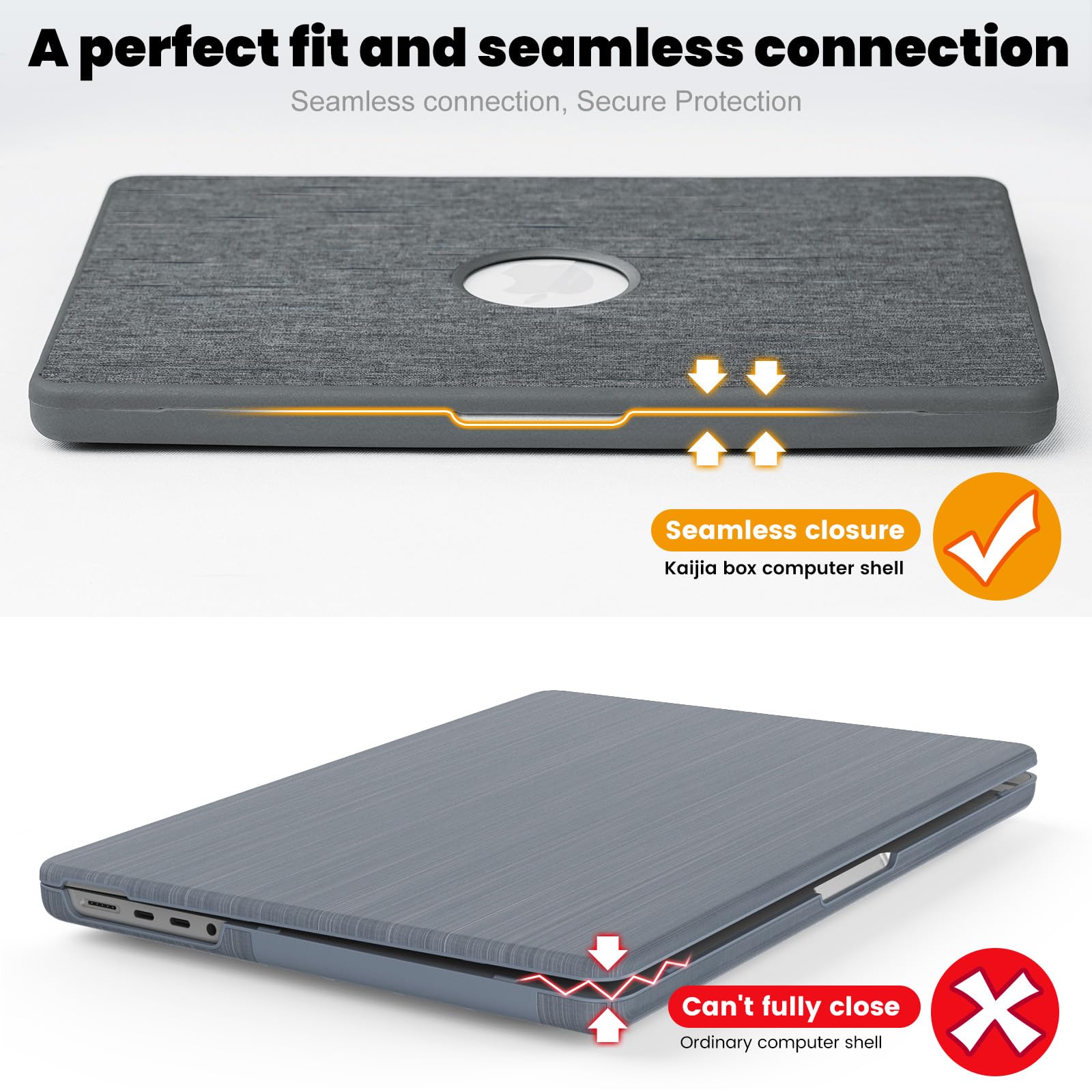 Amazon.co.jp: KAIJIAbox MacBook Air 13.6インチ ケース M4 M3 M2